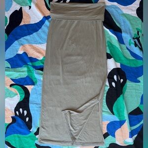 Joah Brown Green Skirt / Dress SOLD OUT EVERYWHERE 📢🍒😝⚡️⚡️